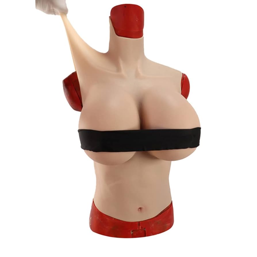 シリコンバスト Kカップ 女装！本物そっくり「美品」 Amazon.co.jp: シリコンバスト 女装 特大 人工乳房 女装バスト K